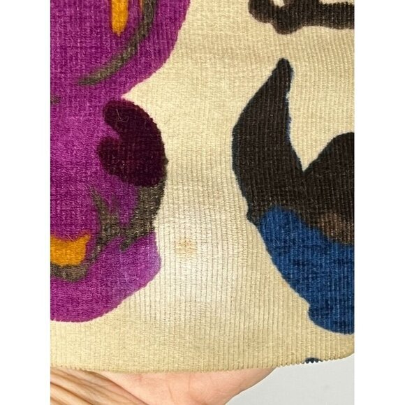 Work to Weekend Jacket 14 Purple Floral Festival Boho Western Retro 80s Hippie - Picture 7 of 15